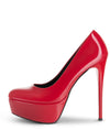 ARIA - Plateau Pumps rot lack