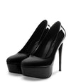 ARIA - Plateau Pumps schwarz lack