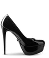 ARIA - Plateau Pumps schwarz lack