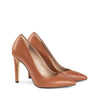 LUCIA - Klassische Stiletto Pumps in braun matt