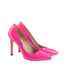 LUCIA - Klassische Stiletto Pumps in neon pink lack