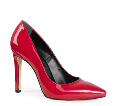 LUCIA - Klassische Stiletto Pumps in rot lack