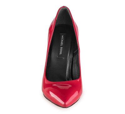 LUCIA - Klassische Stiletto Pumps in rot lack