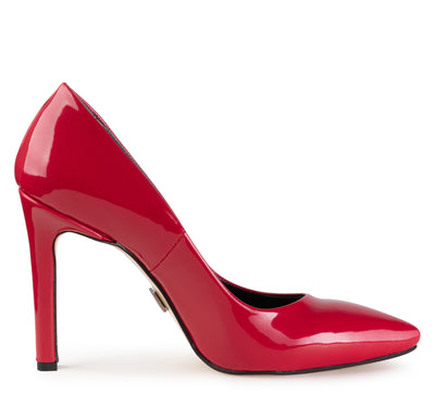 LUCIA - Klassische Stiletto Pumps in rot lack