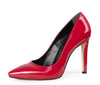 LUCIA - Klassische Stiletto Pumps in rot lack