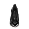 LUCIA - Klassische Stiletto Pumps in schwarz lack