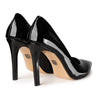 LUCIA - Klassische Stiletto Pumps in schwarz lack