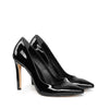 LUCIA - Klassische Stiletto Pumps in schwarz lack